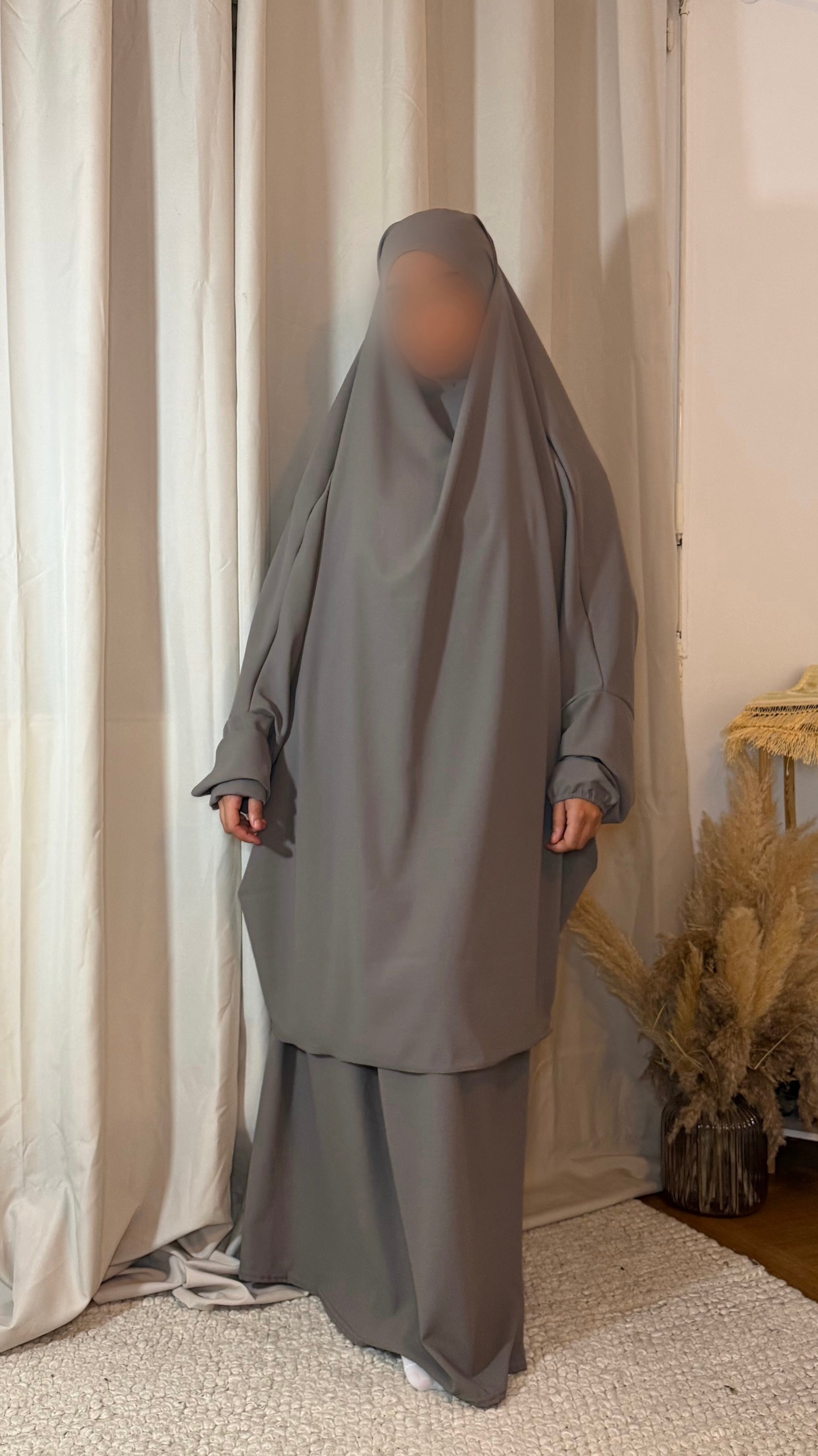 Jilbab 2 pièces Taupe